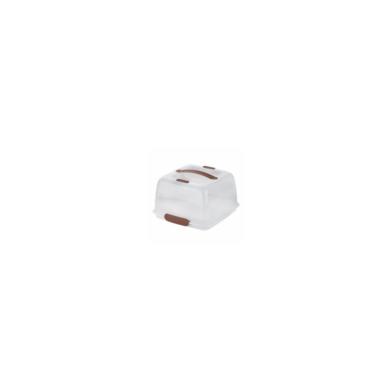 CONTENITORE QUAD TORTA 28x28 h 16 DELICIA TESCOMA