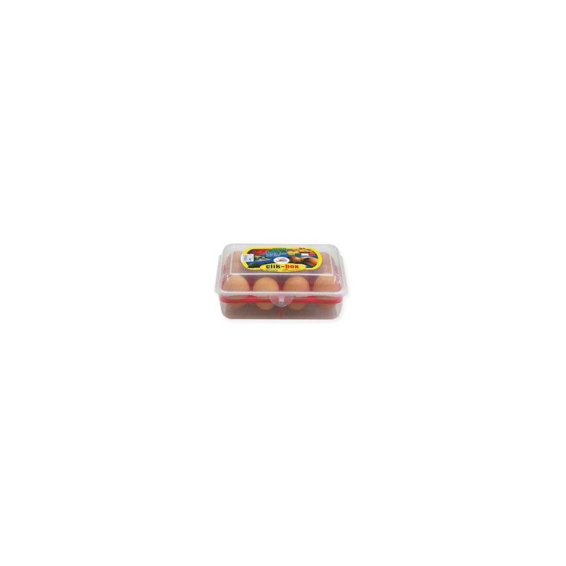 CONTENITORE UOVA POSTI 12 cm 21x16 CLICKCLACK LEGA