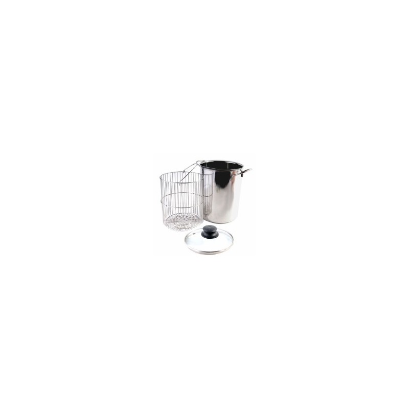 PENTOLA ASPARAGERA INOX VELA cm 16 h 21 BORELLA