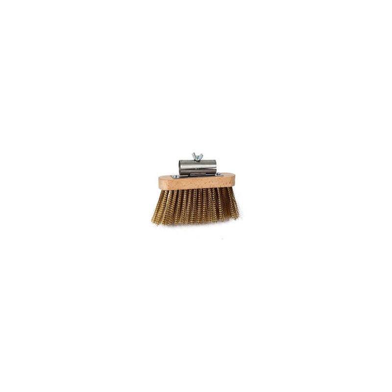 SPAZZOLA CENERE GIREVOLE mm 130x32           FALCI