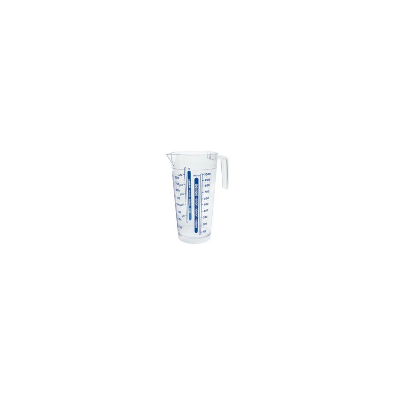CARAFFA GRADUATA cc 1000 COSMOPLAST