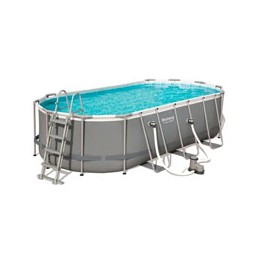 PISCINA STEEL OVALE FILTRO...