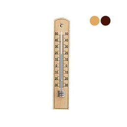 TERMOMETRO LEGNO SCURO  ECO...