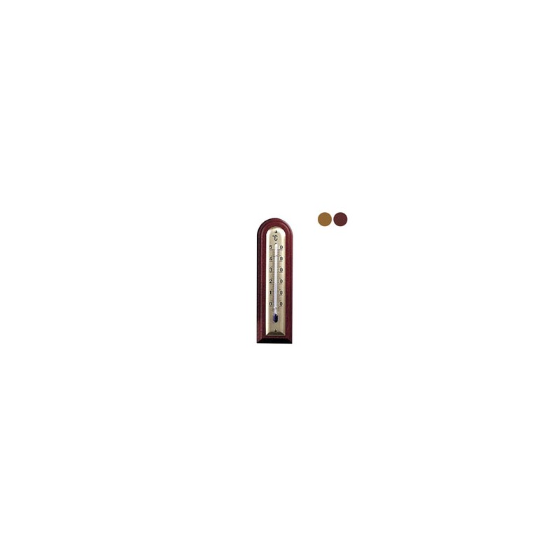 TERMOMETRO LEGNO ARROT. NOCE CHIARO 101437 MOLLER