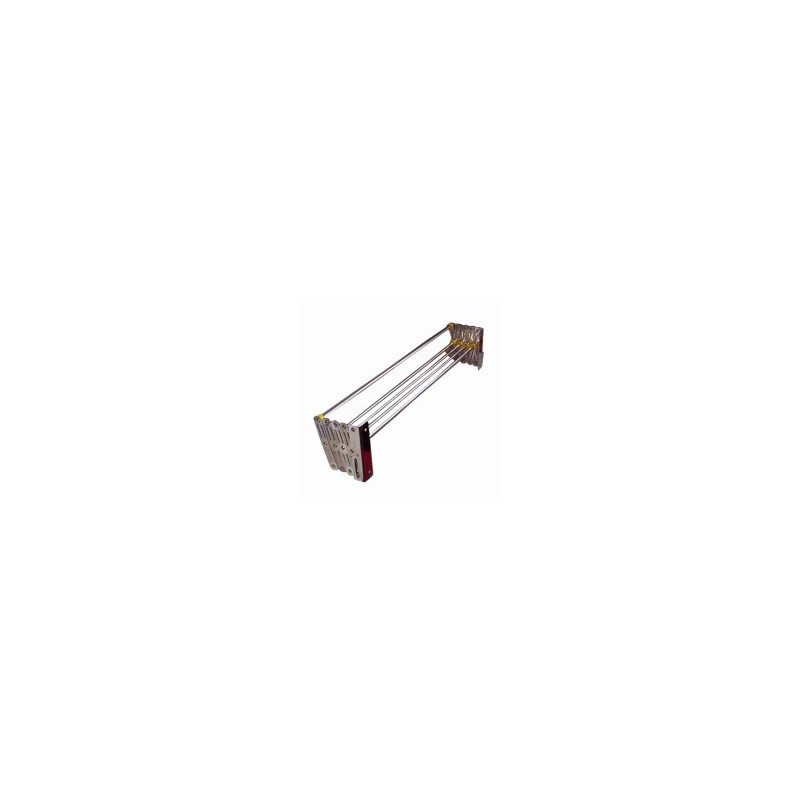STENDIPANNI FISARMONICA INOX cm 120 JUMBO