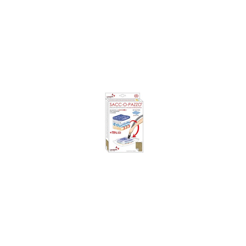 SACCO ABITI SOTTOVUOTO Pz 2       60x 90 LAVATELLI