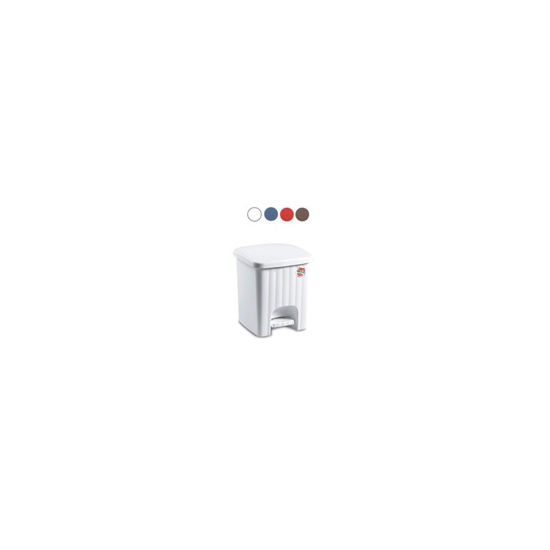 PATTUMIERA PEDALE MINI ROSSO SUNSET l 4,5 STEFANPL