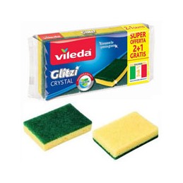 SPUGNA FIBRA VERDE GLITZI...