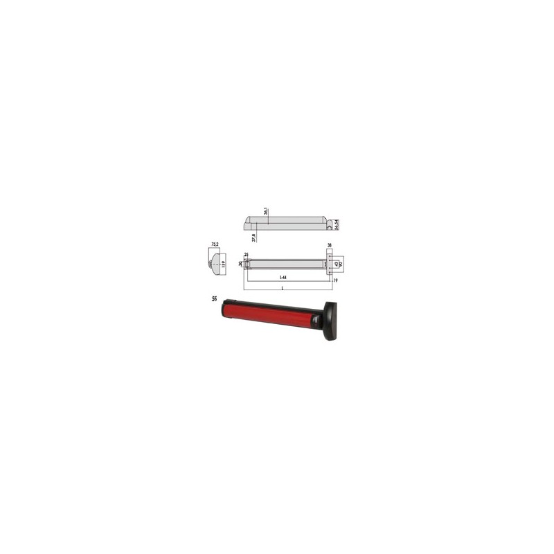 MANIGLIONE FAST TOUCH 59711-00-0 CISA