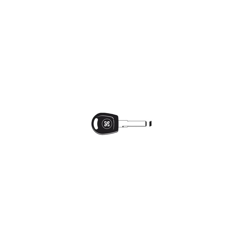 HU66TE    CHIAVE TRANSPONDER NO CHIP HUF