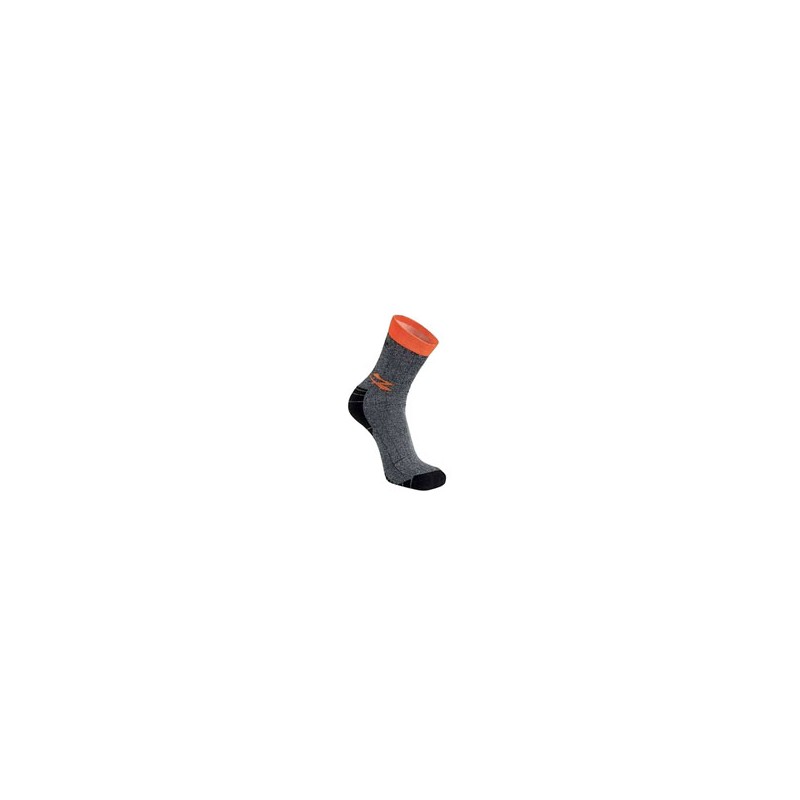 CALZE GIADY ORANGE FLUO CORTE paia 2 UPOWER