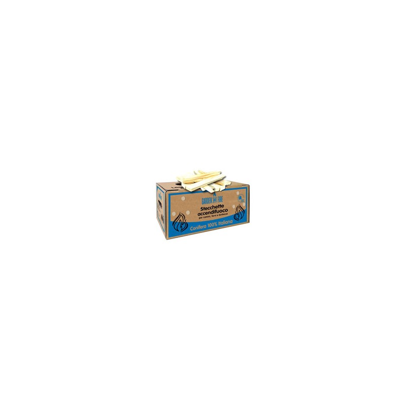 LEGNO STECCHETTE ACCENDIFUOCO kg 2,5 GARDEN FIRE