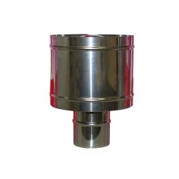 TERMINALE PARAVENTO INOX  8...