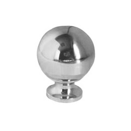 POMOLO SFERA OTTONE CROMATO...
