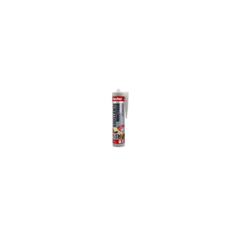 SILICONE ACRILICO MULTIUSO SA310 BI ml 310 FISCHER