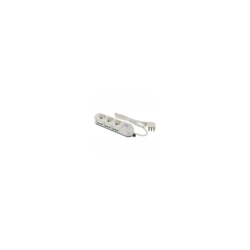 MULTIPRESA 6x2PT 3xSK LAT INT    RETAIL  49122 FME