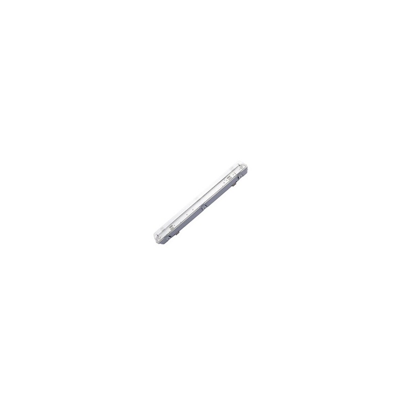 PLAFONIERA RETTANGOLARE STAGNA 2 TUBI cm 157 KAI