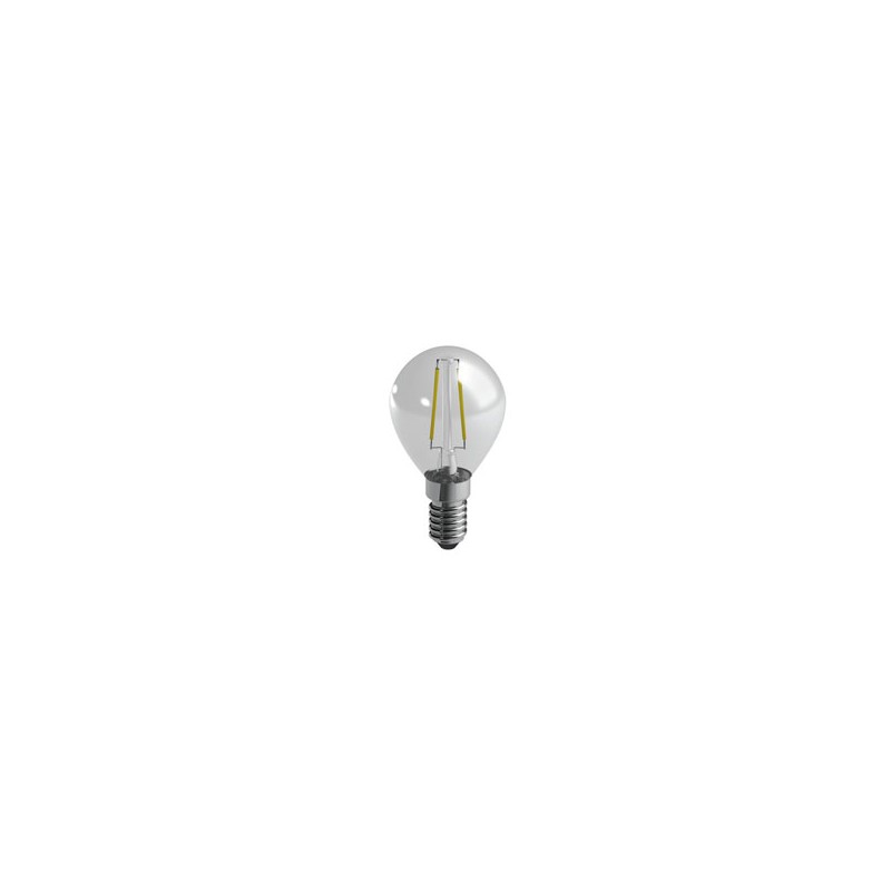 LAMPADA LED FILO SFERA E14 W 2,4 2700K DURACELL