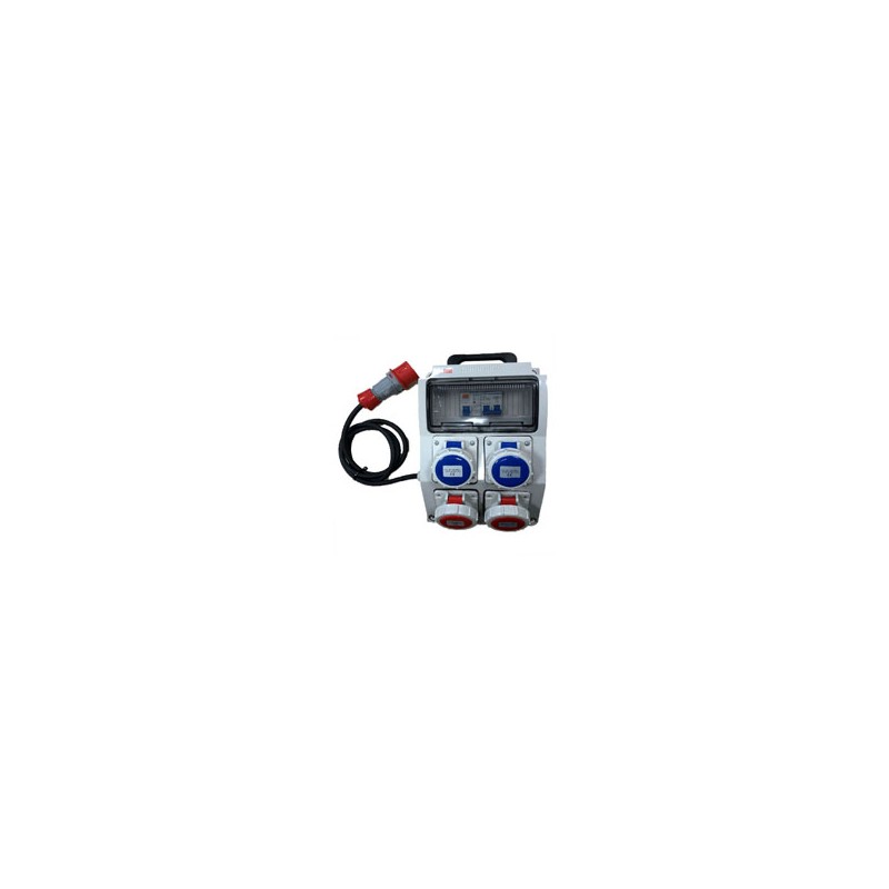 QUADRO 2x2PT 2x3PT CEE 16A IP55 m 4 ROSI