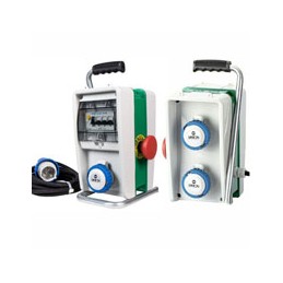 QUADRO 3x2PT CEE 16A IP67 m...