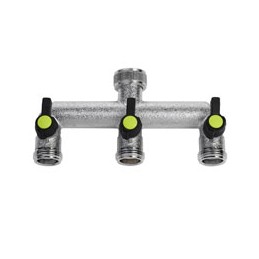 PRESA 3 RUBINETTI 3/4F +...