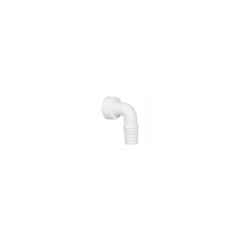 RACCORDO TUBO SCARICO CURVO F 1" mm 20 PP