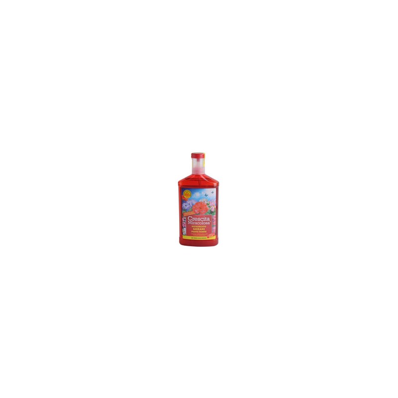 CONCIME LIQUIDO GERANI ml 750 CRESCITA MIRACOLOSA