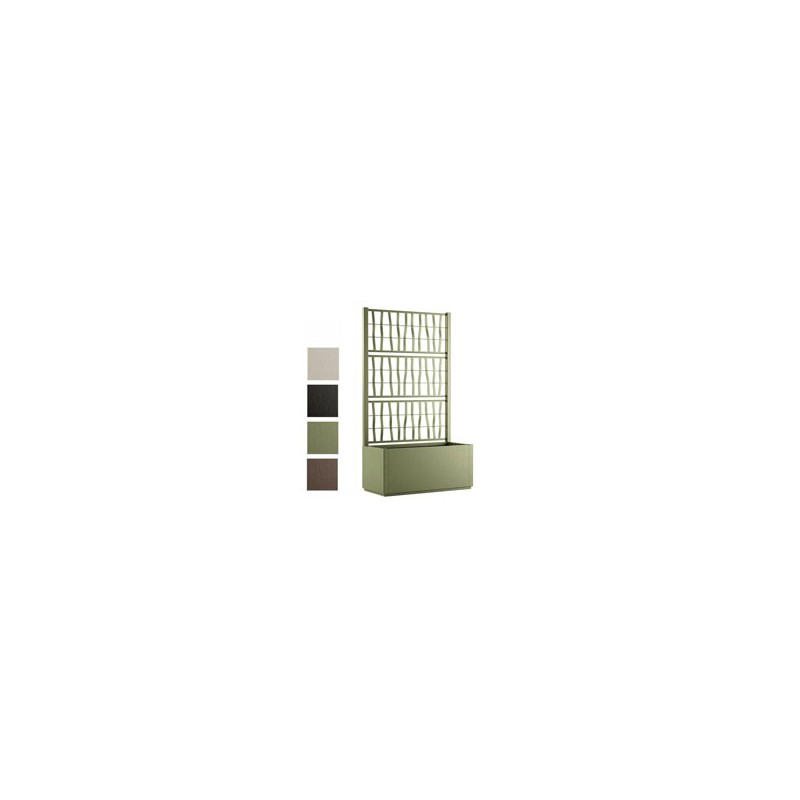 FIORIERA ETHICA RET GESSO     80x36 h 140 STEFANPL
