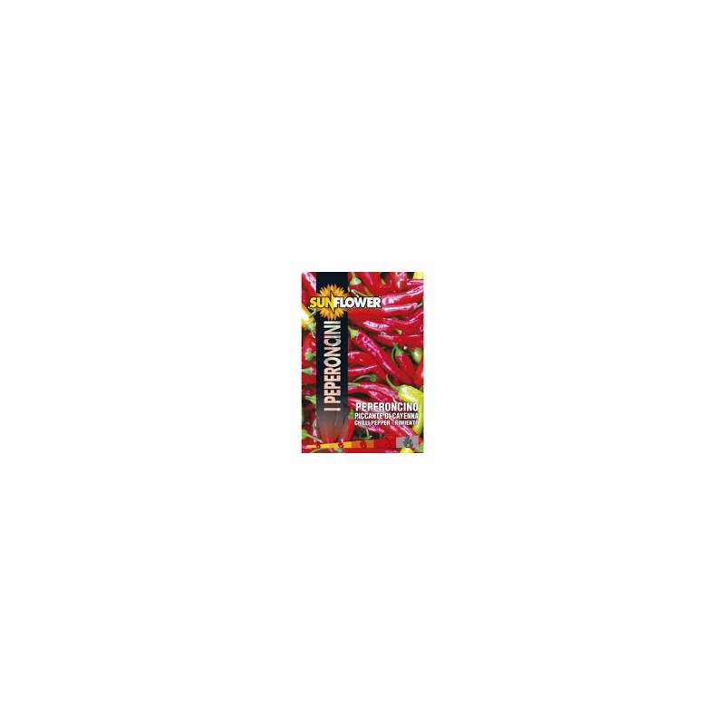 SEMENTI PEPERONCINO CAYENNA              SUNFLOWER