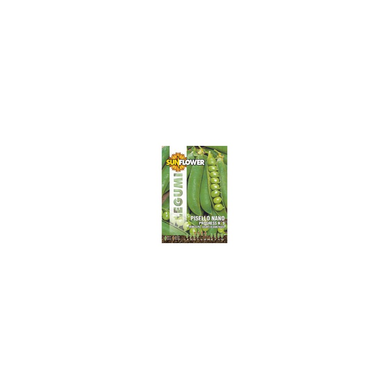 SEMENTI PISELLO NANO PROGRESS 9          SUNFLOWER