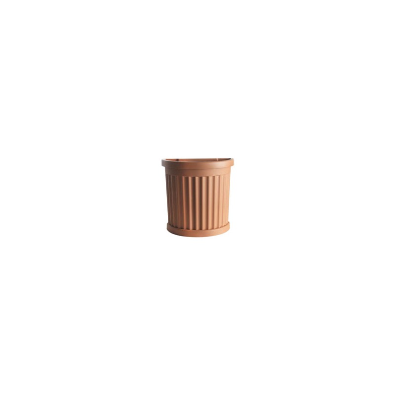 VASO ROMA MEZZALUNA COCCIO cm 52x27 h 49 BAMA