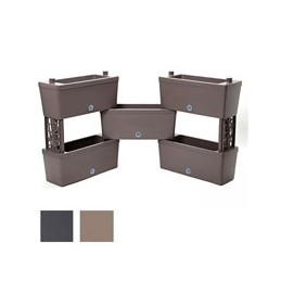 VASO BRICK GRIGIO SET...