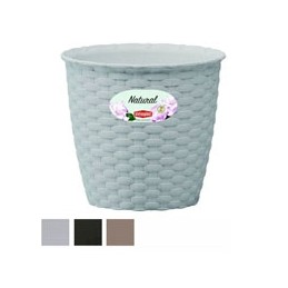VASO NATURAL TONDO MOKA...