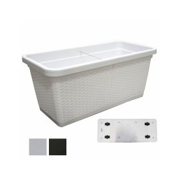 VASO NATURAL RETT. BIANCO...