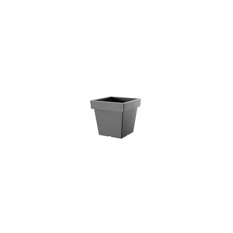 VASO LOFLY LOW QUADRO GRIGIO 29x29 h 27 PPLAST