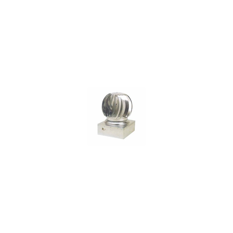 CAMINO EOLICO TURBINA INOX 32x32