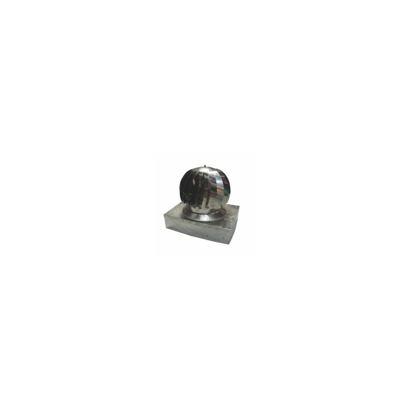 CAMINO EOLICO TURBINA INOX 32x42