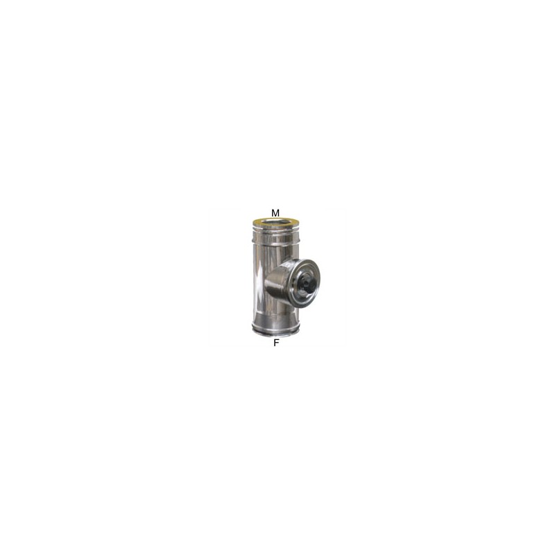 TUBO INOX 20/25x44 SPORTELLO ISPEZIONE    DP MARAL