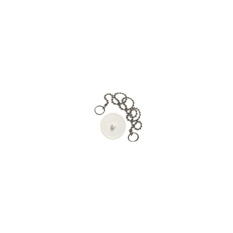 TAPPO LAVABI GOMMA BIANCO mm 44