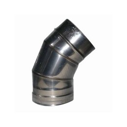 GOMITO INOX SETTORI 45^ 18...