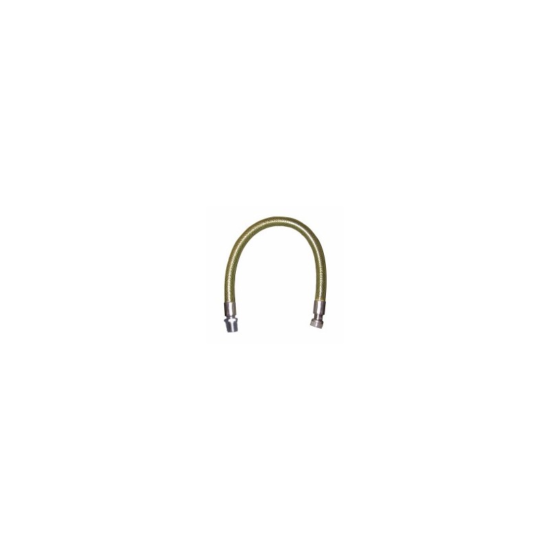 TUBO GAS INOX M1/2"-F1/2"  75 RIVESTITO MG-FLEX