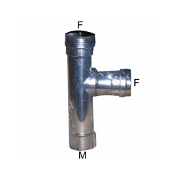 GOMITO T INOX  8 LATERALE F...