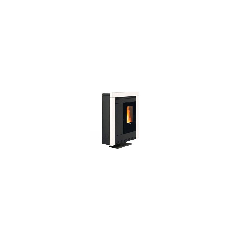 STUFA PELLET SOUVENIR STEEL PLUS BIANCA EXTRAFLAME