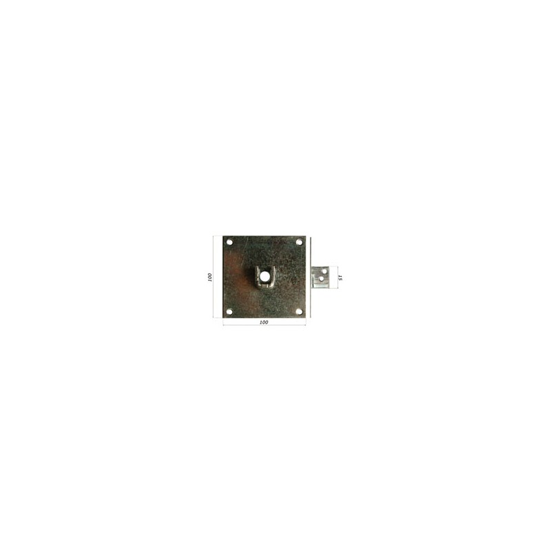 PIASTRA MOLLE COMPENSAZIONE mm 100x100