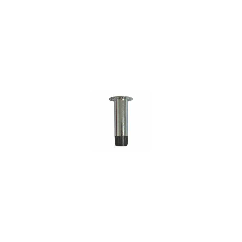 PIEDINO MOBILI METALLO REG.TONDO mm 28x120