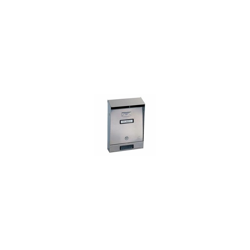 CASSETTA LETTERE INOX 10-001 SILMEC