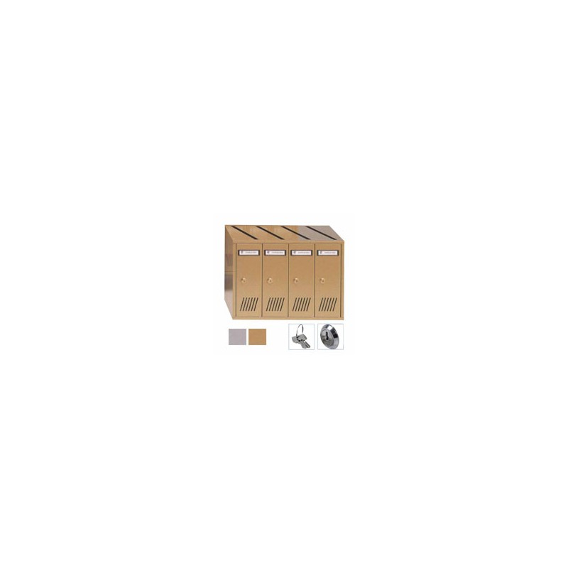 CASELLARIO VERT 4P ACC SILVER        31-704 SILMEC
