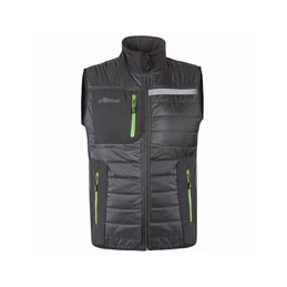 GILET ASPHALT GREY GREEN M...