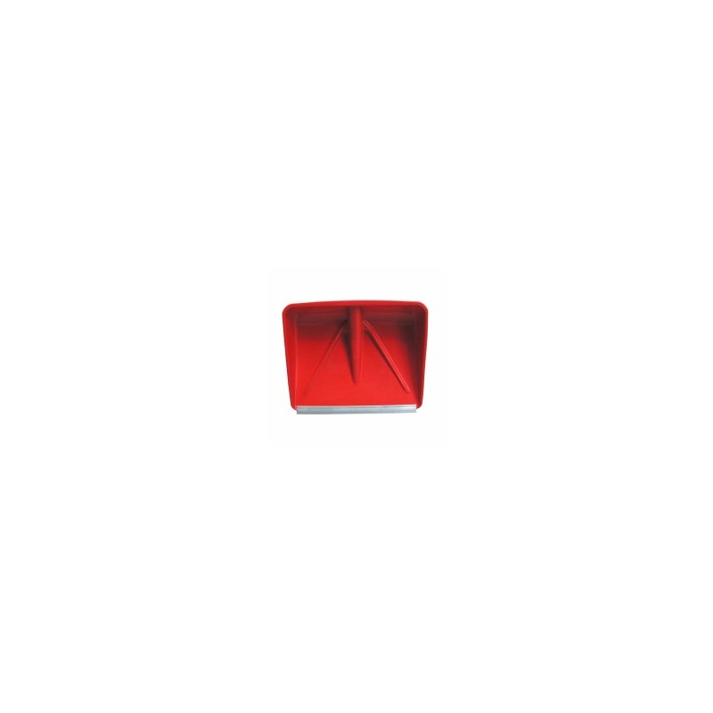PALA NEVE POLIPR. 45 ROSSA RINF. ALLUMINIO STEA