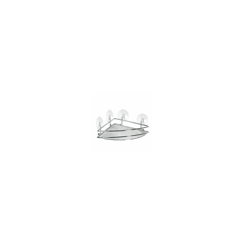 MENSOLA BAGNO CROMO STAR ANGOLARE 18x18 h 7 ARTEX